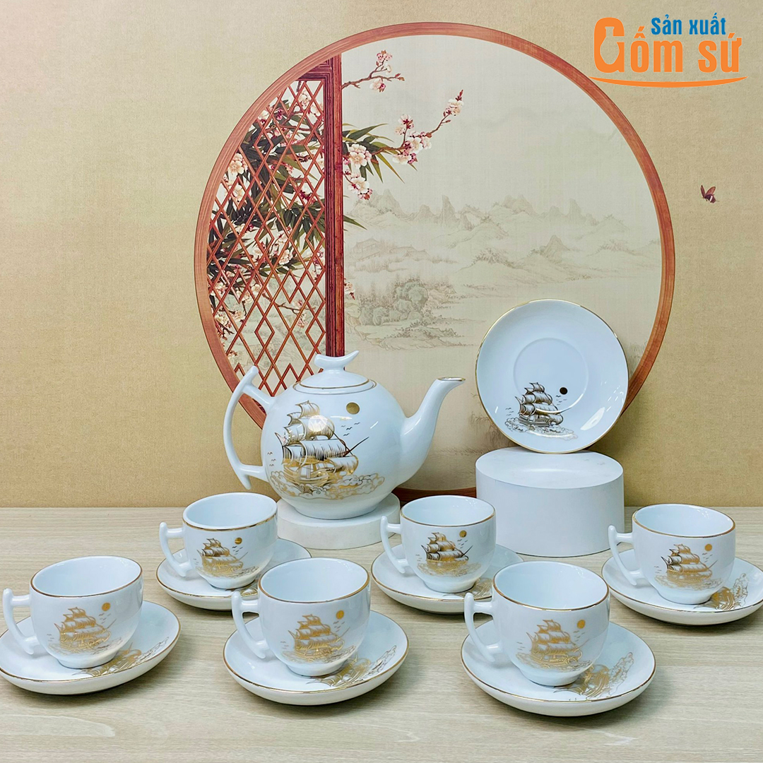 Sản xuất bộ ấm ch&eacute;n chất lượng cao