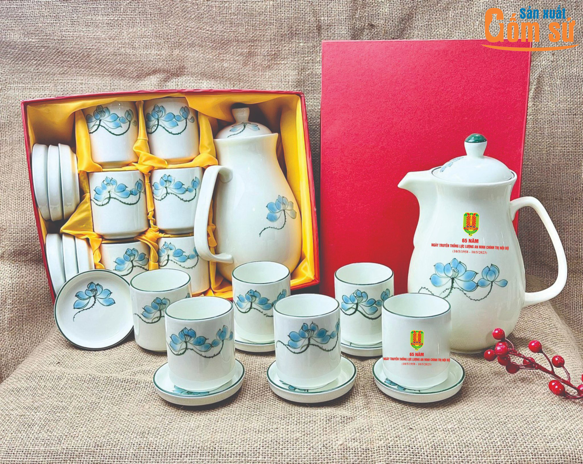 Sản xuất bộ ấm ch&eacute;n chất lượng v&agrave; an to&agrave;n