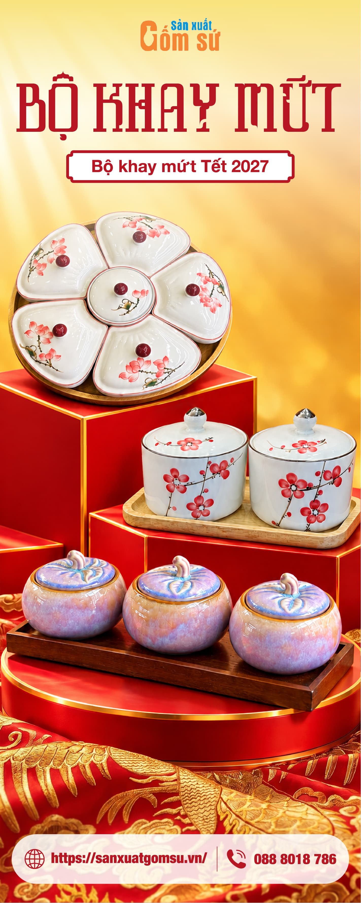 Khay Mứt Tết