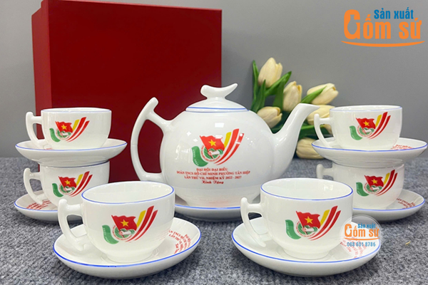 Bộ ấm chén bưởi cành chỉ xanh Bộ ấm chén bưởi cành chỉ xanh