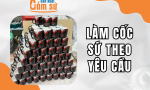 Sản xuất ly, cốc sứ theo yêu cầu - Xưởng sản xuất gốm sứ