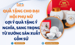 Quà tặng cho Đại hội Phụ Nữ 