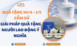 Quà tặng 30/4 1/5: Giải pháp quà tặng người lao động