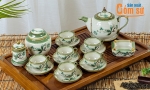 99+ Bộ ấm chén uống trà giá rẻ, chuẩn gốm sứ Bát Tràng