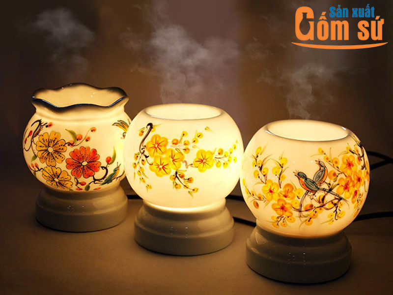 Đ&egrave;n x&ocirc;ng tinh dầu l&agrave;m qu&agrave; tặng 20-10
