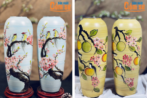 Quà tặng đại hội lọ hoa gốm sứ 1 Quà tặng đại hội lọ hoa gốm sứ 1